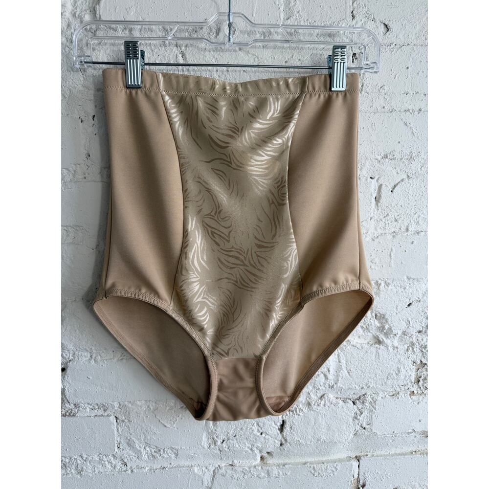 Maidenform High Waist Tummy Control Shaper Briefs Nude Smoothing Underwear XL